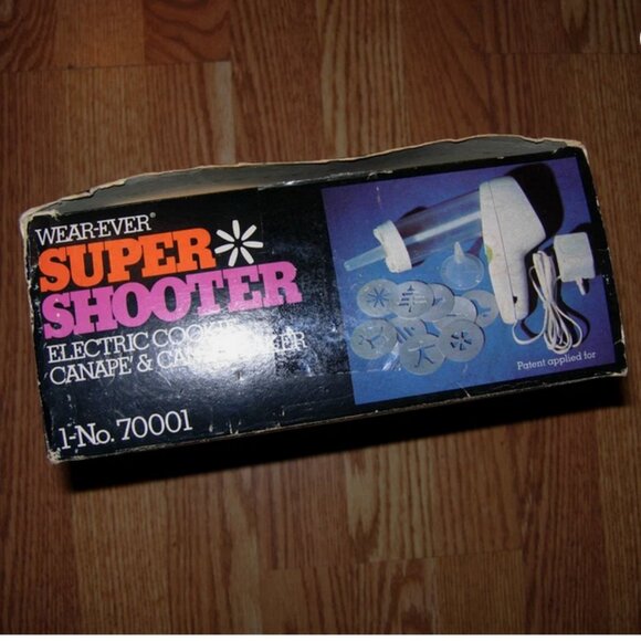 Vintage Super Shooter Electric Cookie Press #70001 - WORKS COMPLETE - Picture 7 of 8
